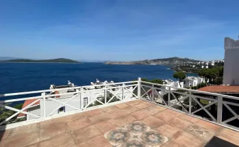 ویلا با دید پانورامیک دریا در Gundogan Bodrum